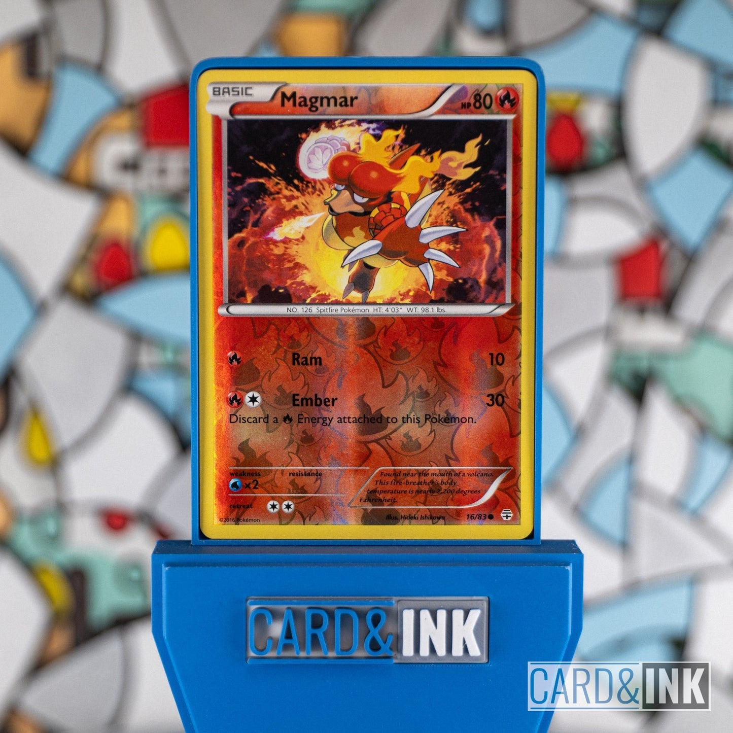Magmar Reverse Holo 16/83 Generations Pokemon Card MP - CIL-000039