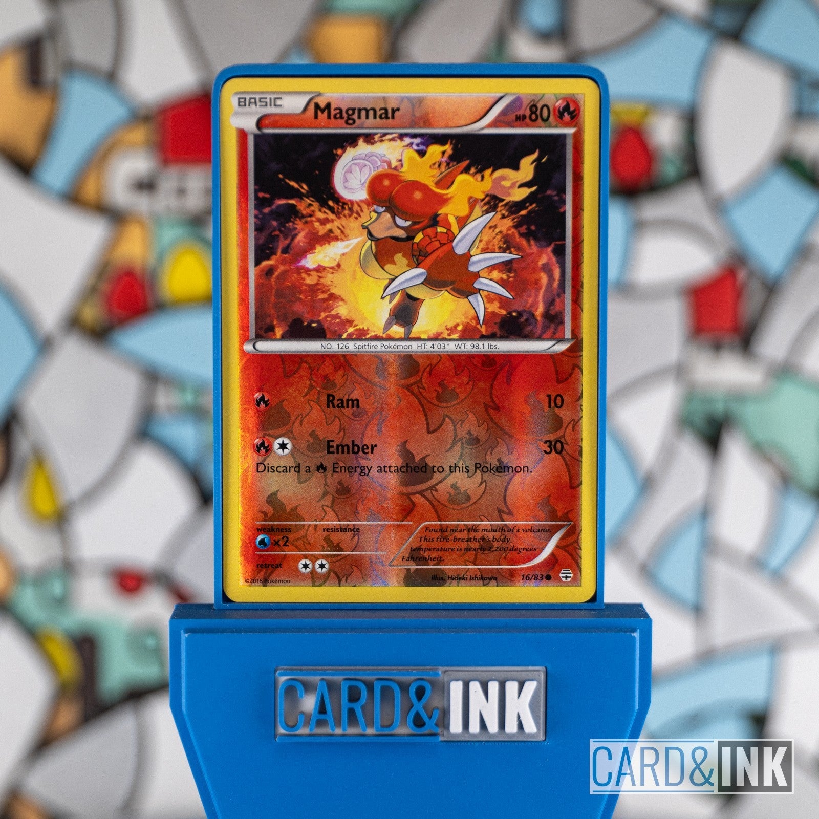 Magmar Reverse Holo 16/83 Generations Pokemon Card MP - CIL-000039