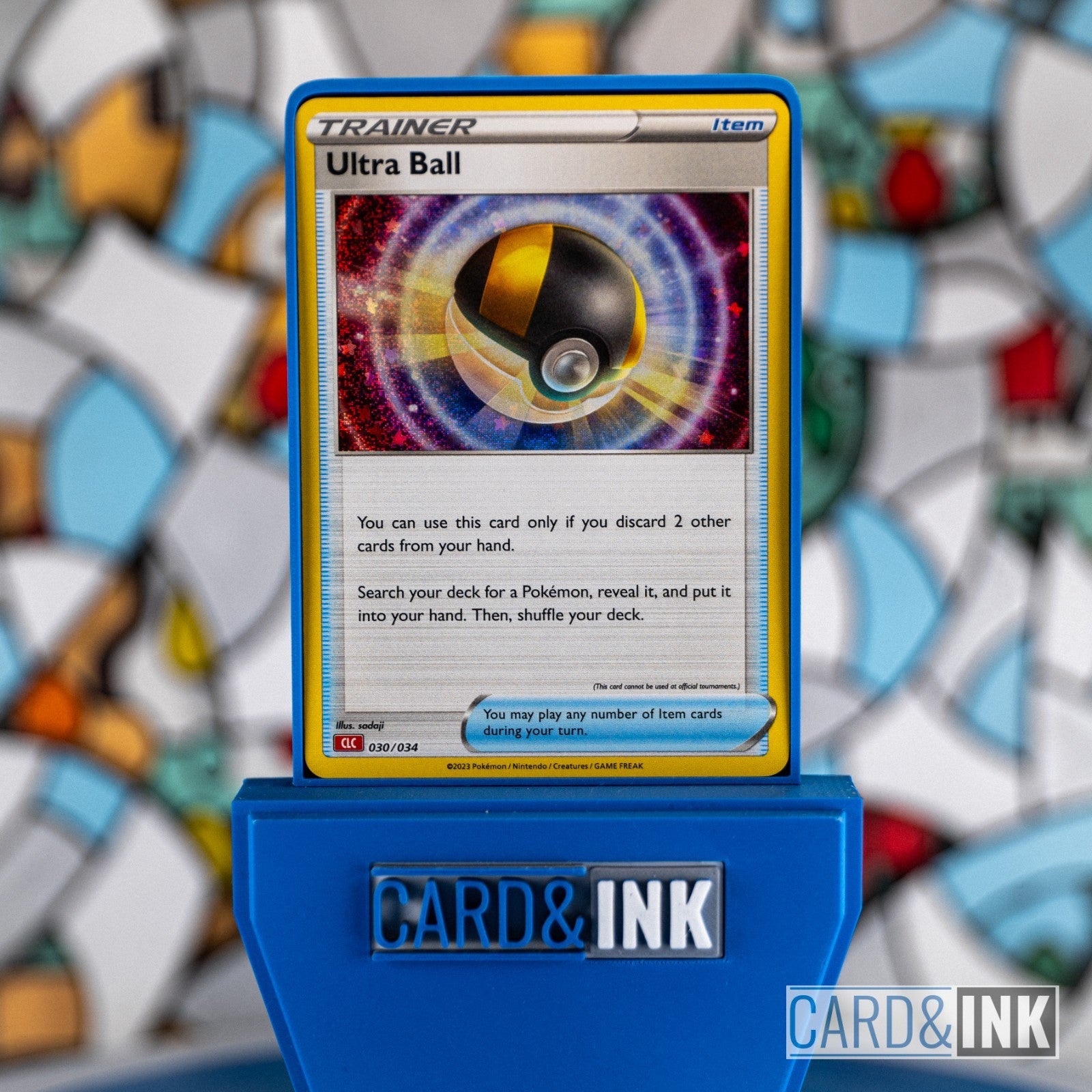 Ultra Ball Holo Item [030/034] (TCGC Charizard Deck) cardandink - CIL-000049