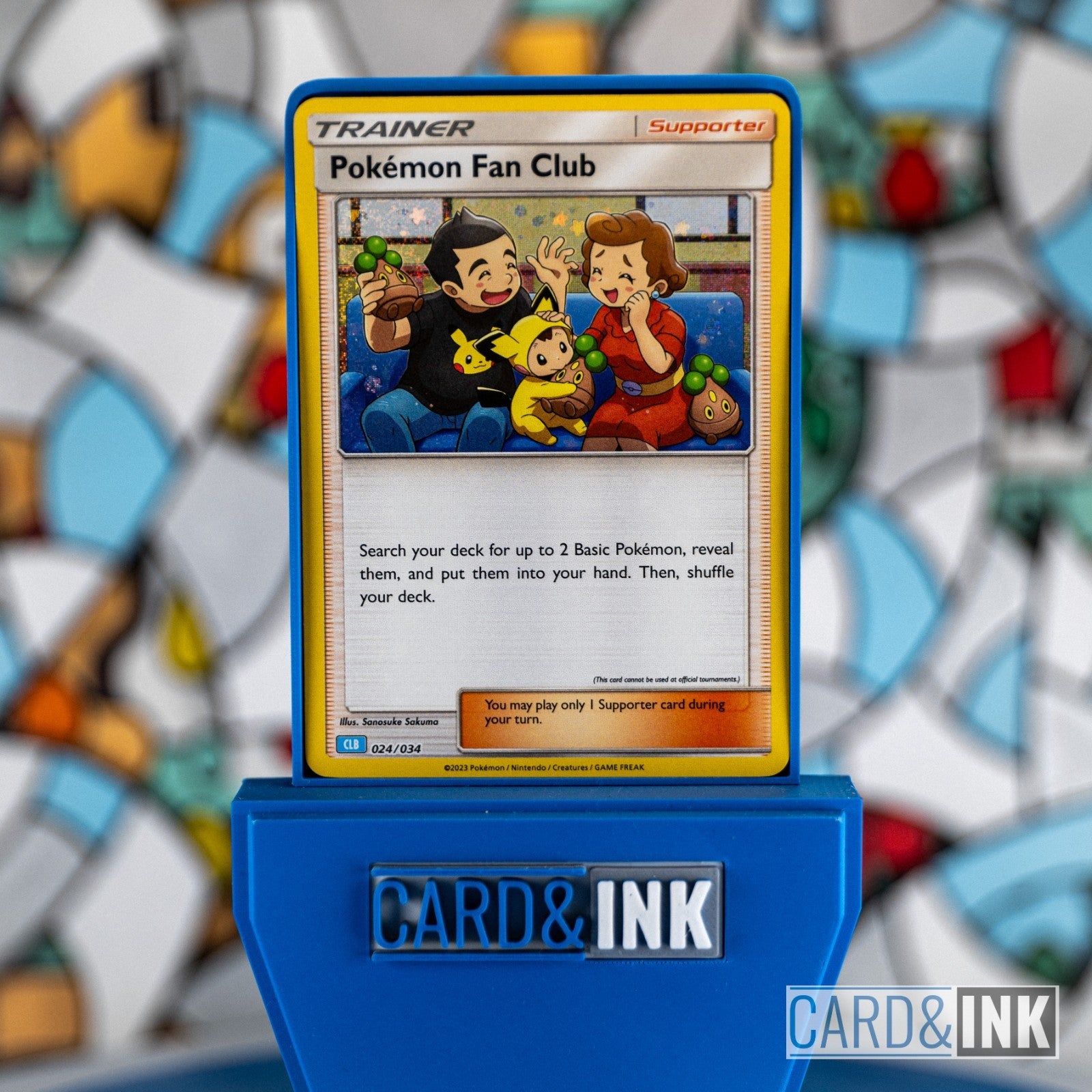 Pokemon Fan Club Holo 024/034 TCGC Blastoise Deck Pokemon Card NM - CIL-000070