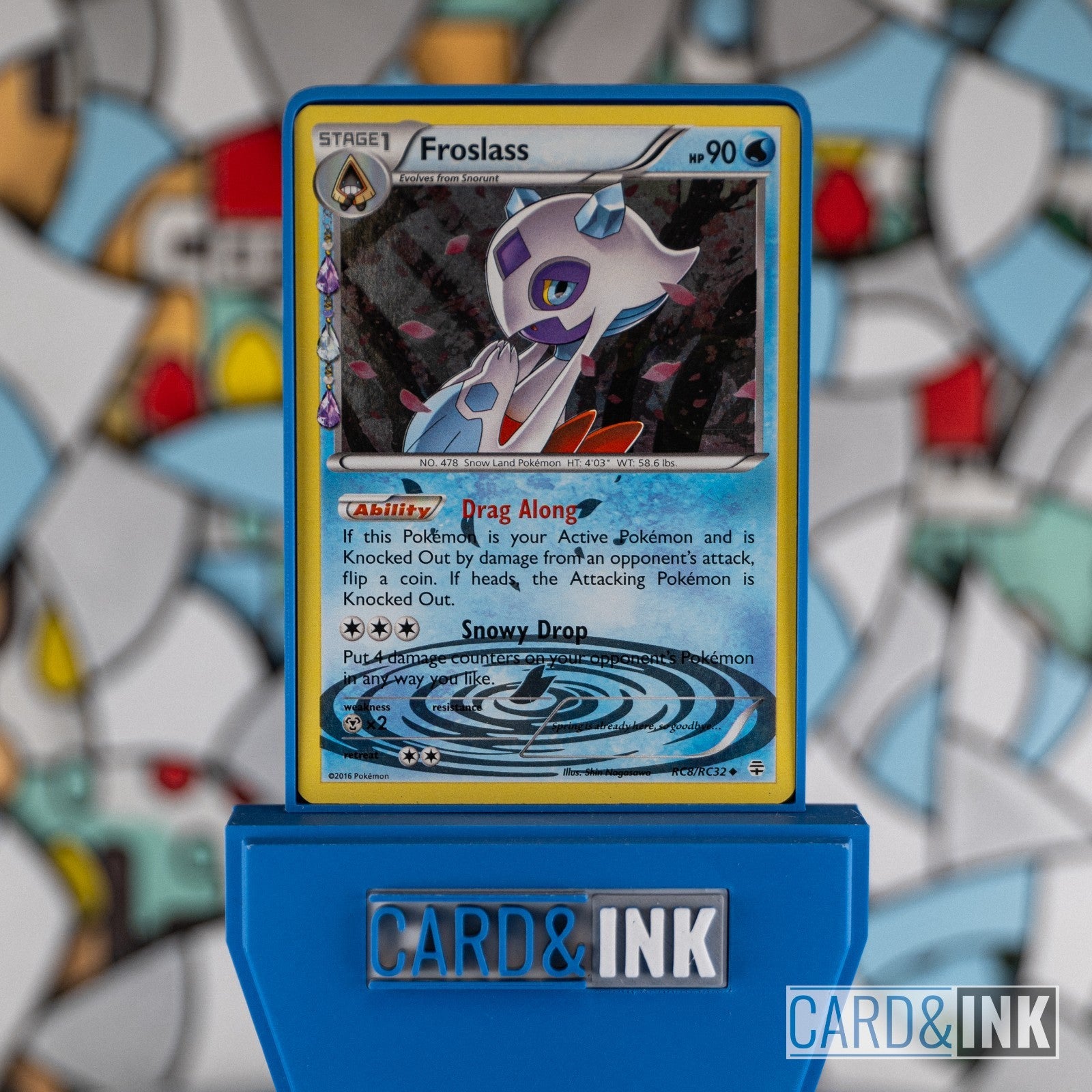 Froslass Holo RC8 XY Generations Pokemon Card LP - CIL-000225