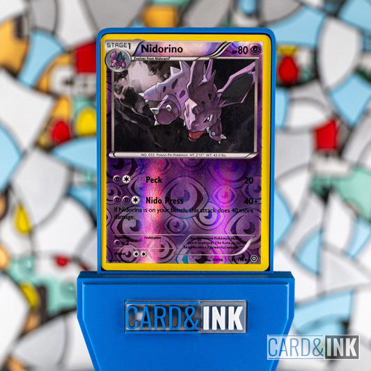 Nidorino Reverse Holo 44/114 XY Steam Siege Pokemon Card LP - CIL-000278