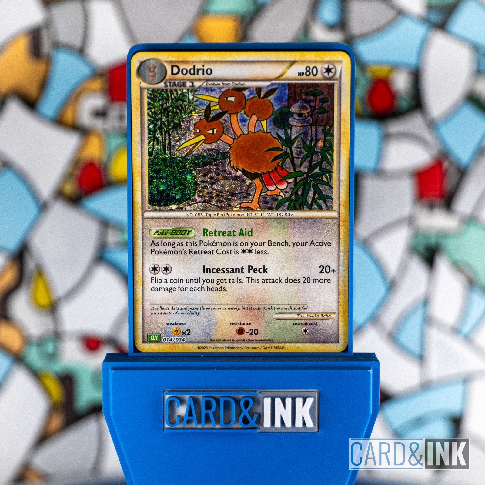 Dodrio Holo 014/034 TCGC Venusaur Deck Pokemon Card NM - CIL-000102
