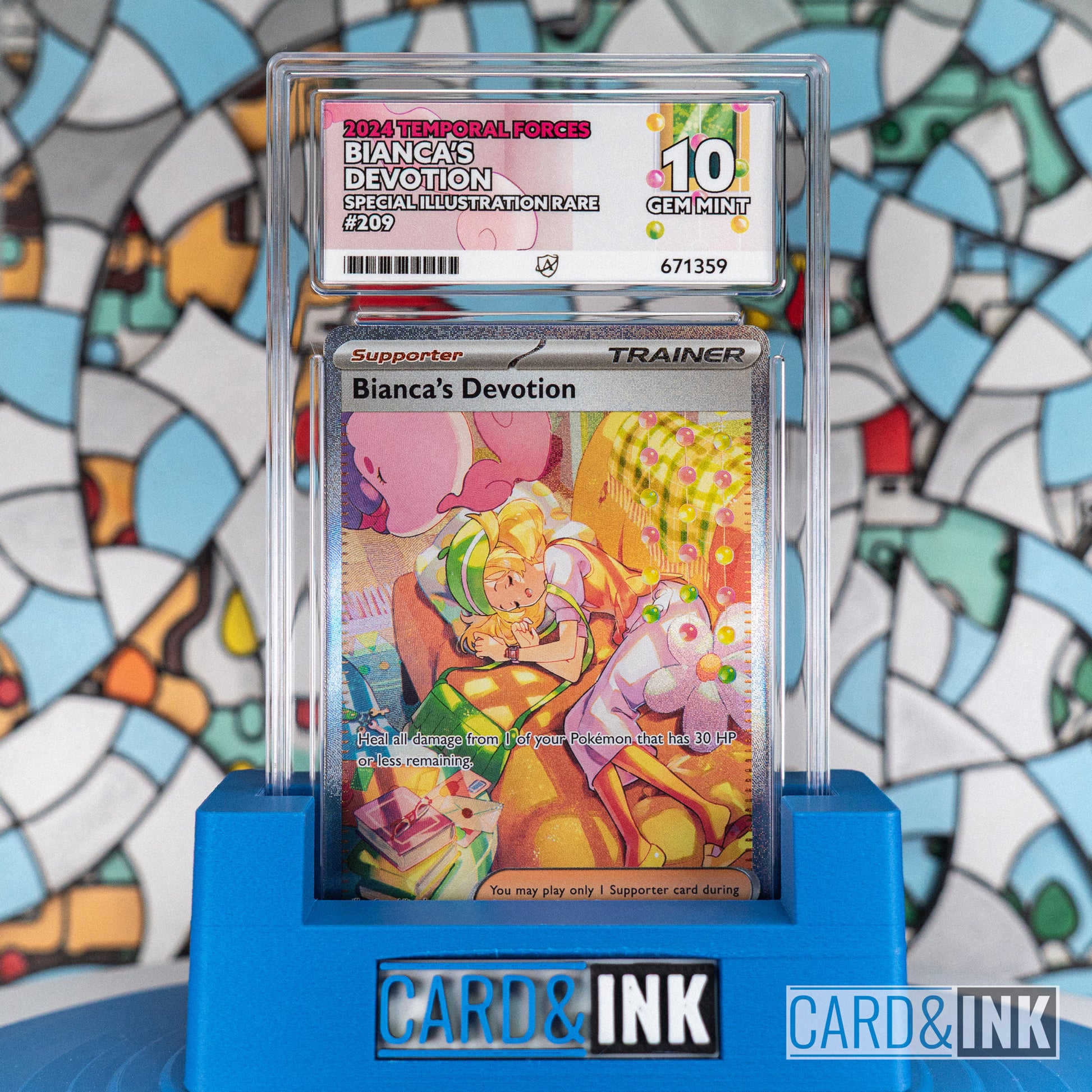 Bianca's Devotion 209 Temporal Forces 2024 Pokemon SIR ACE 10 - CIL-000483