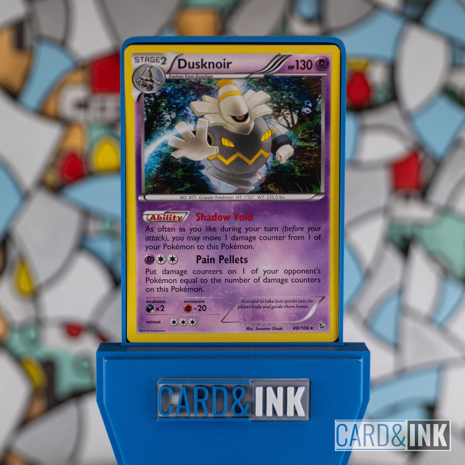 Dusknoir Holo 40/106 Flashfire Pokemon Card LP - CIL-000361