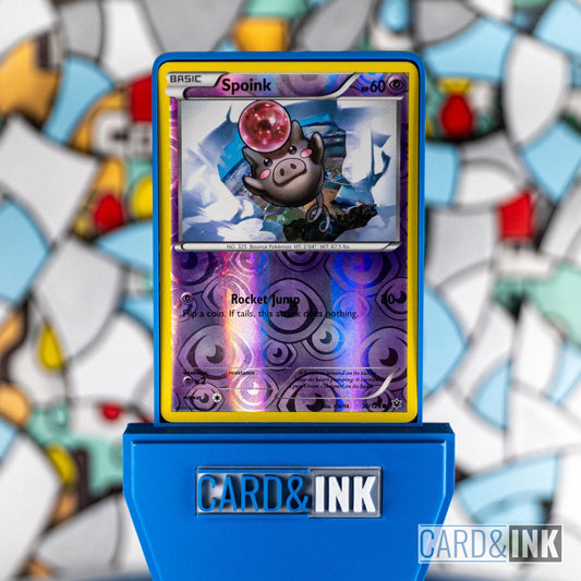 Spoink Reverse Holo 30/124 XY Fates Collide Pokemon Card LP – Card & Ink