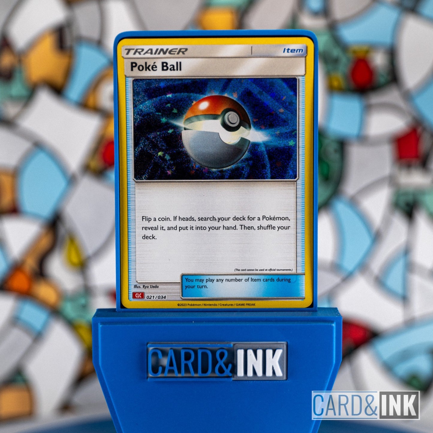 Poke Ball Holo Item [021/034] (TCGC Charizard Deck) cardandink - CIL-000178