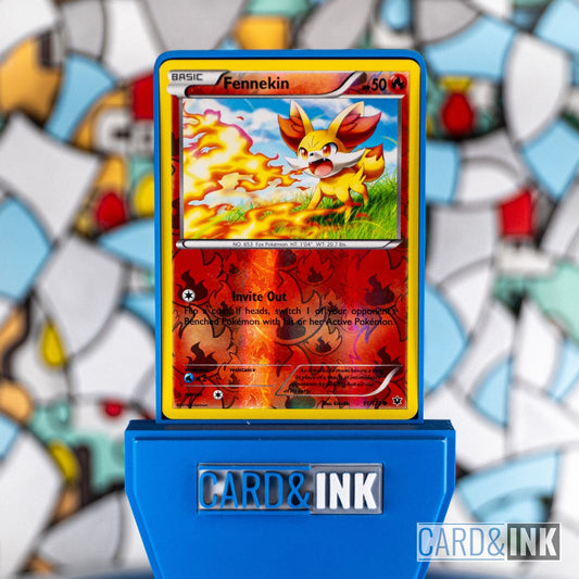 Fennekin Reverse Holo 11/124 XY Fates Collide Pokemon Card LP - CIL-000137