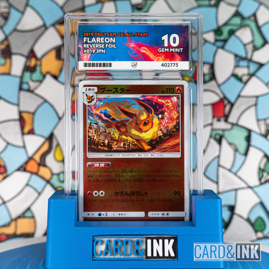 Flareon 019 Tag Team GX All Stars 2019 Japanese Pokemon Reverse Holo ACE 10 - CIL-000473