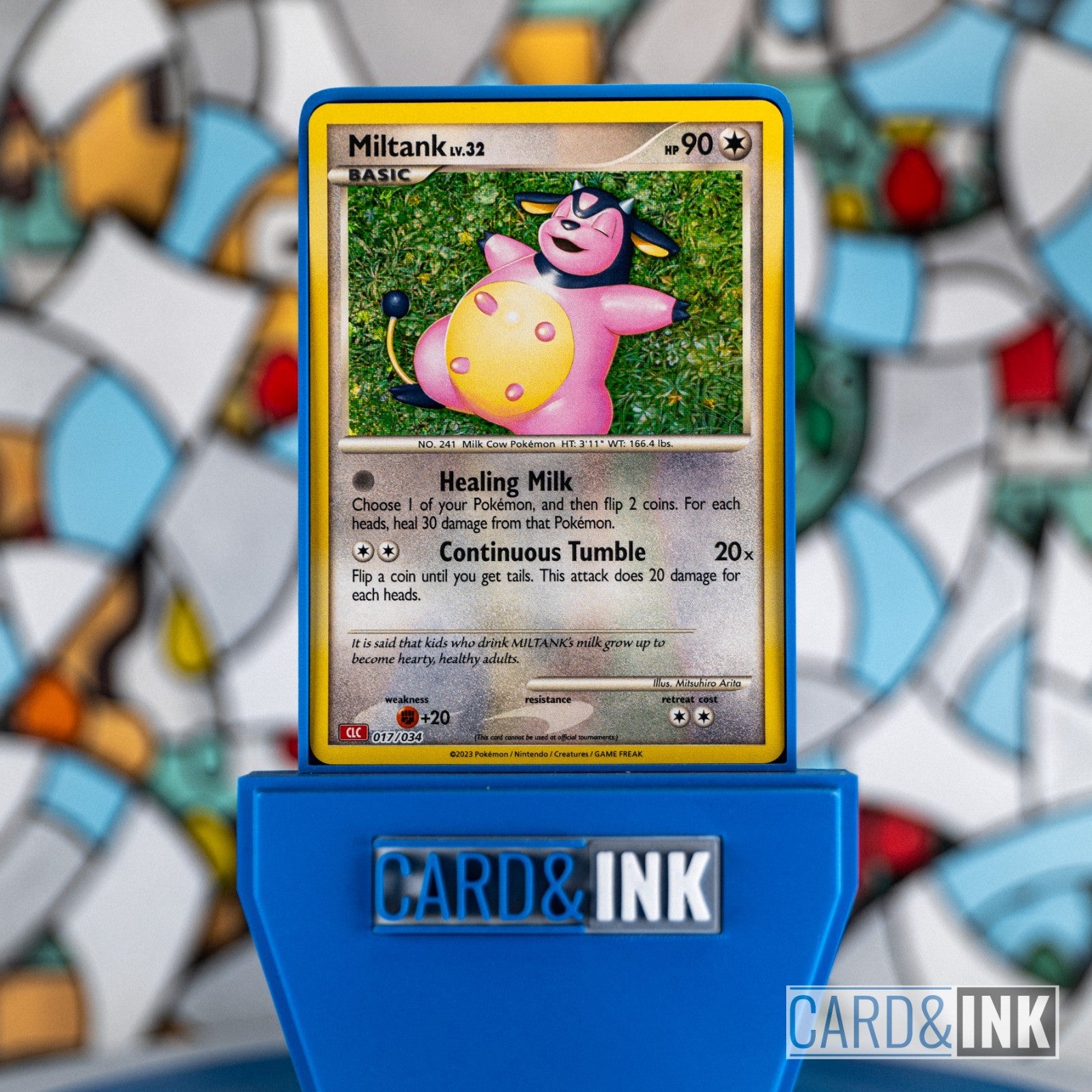 Miltank Holo 017/034 TCGC Charizard Deck Pokemon Card NM - CIL-000065