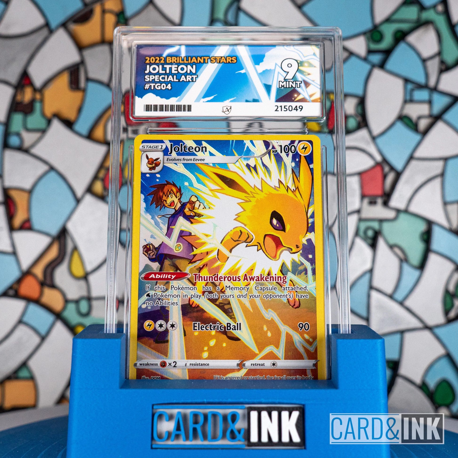 Jolteon Special Art Brilliant Stars Pokemon ACE 9 - CIL-000403