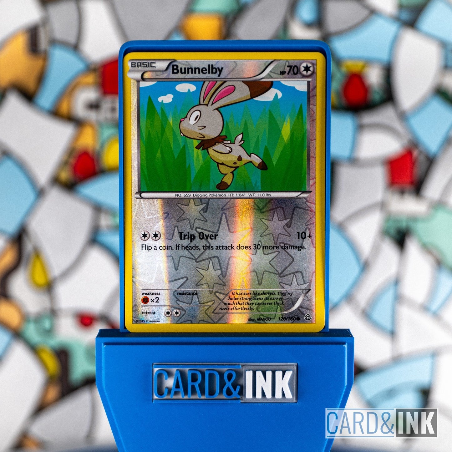 Bunnelby Reverse Holo [120/160] (XY Primal Clash) - CIL-000160