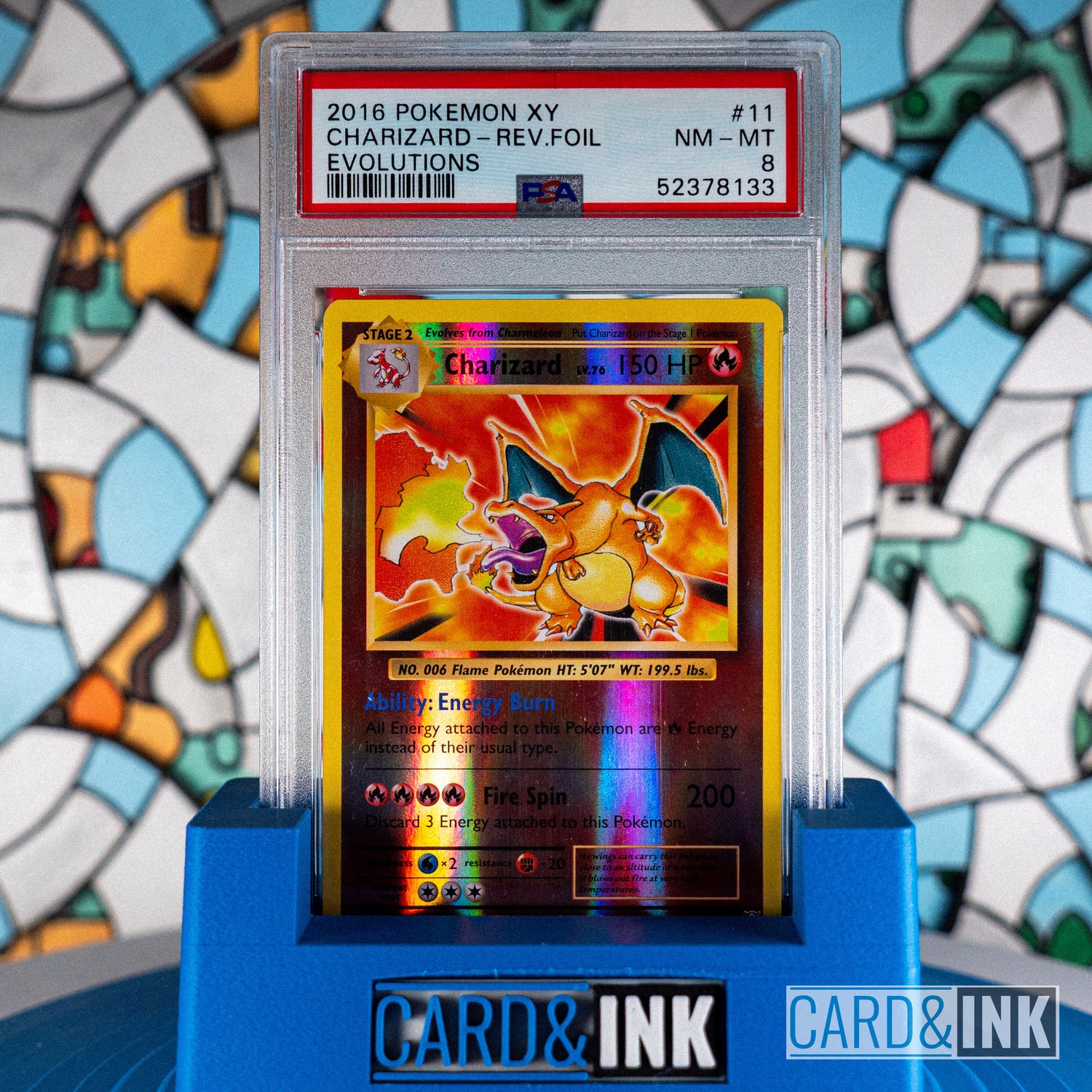2016 Pokemon XY Evolutions PSA 8 Reverse Foil Trio Bundle - CIL-000491
