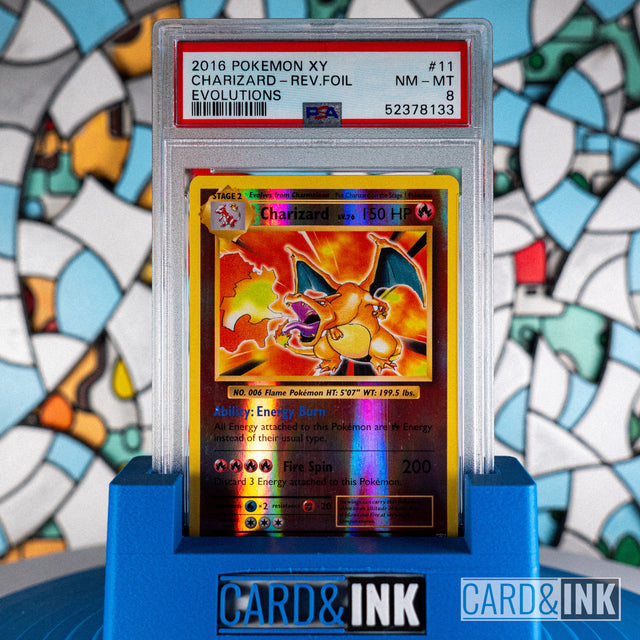 2016 Pokemon XY Evolutions PSA 8 Reverse Foil Trio Bundle