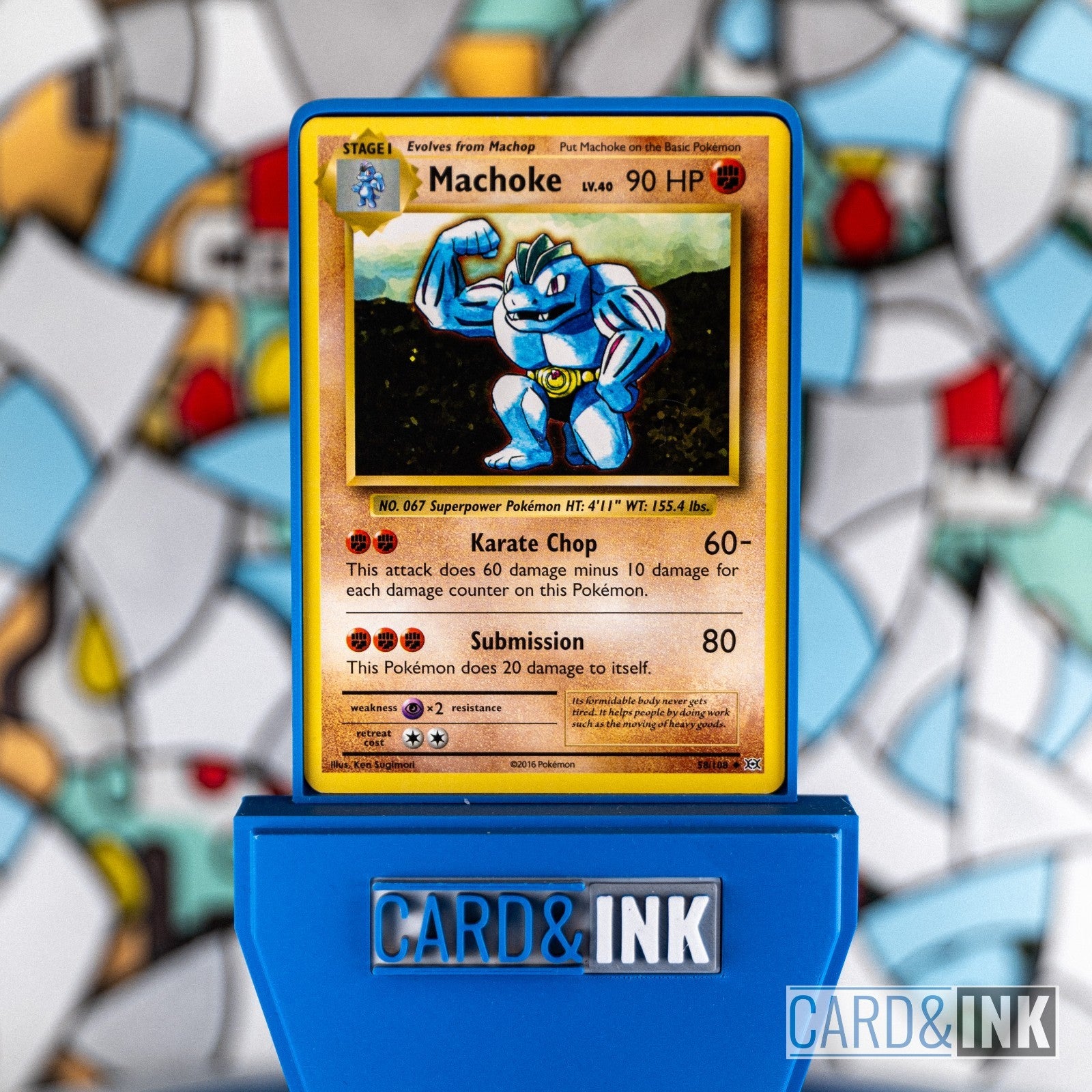 Machoke 58/108 XY Evolutions Pokemon Card MP - CIL-000101