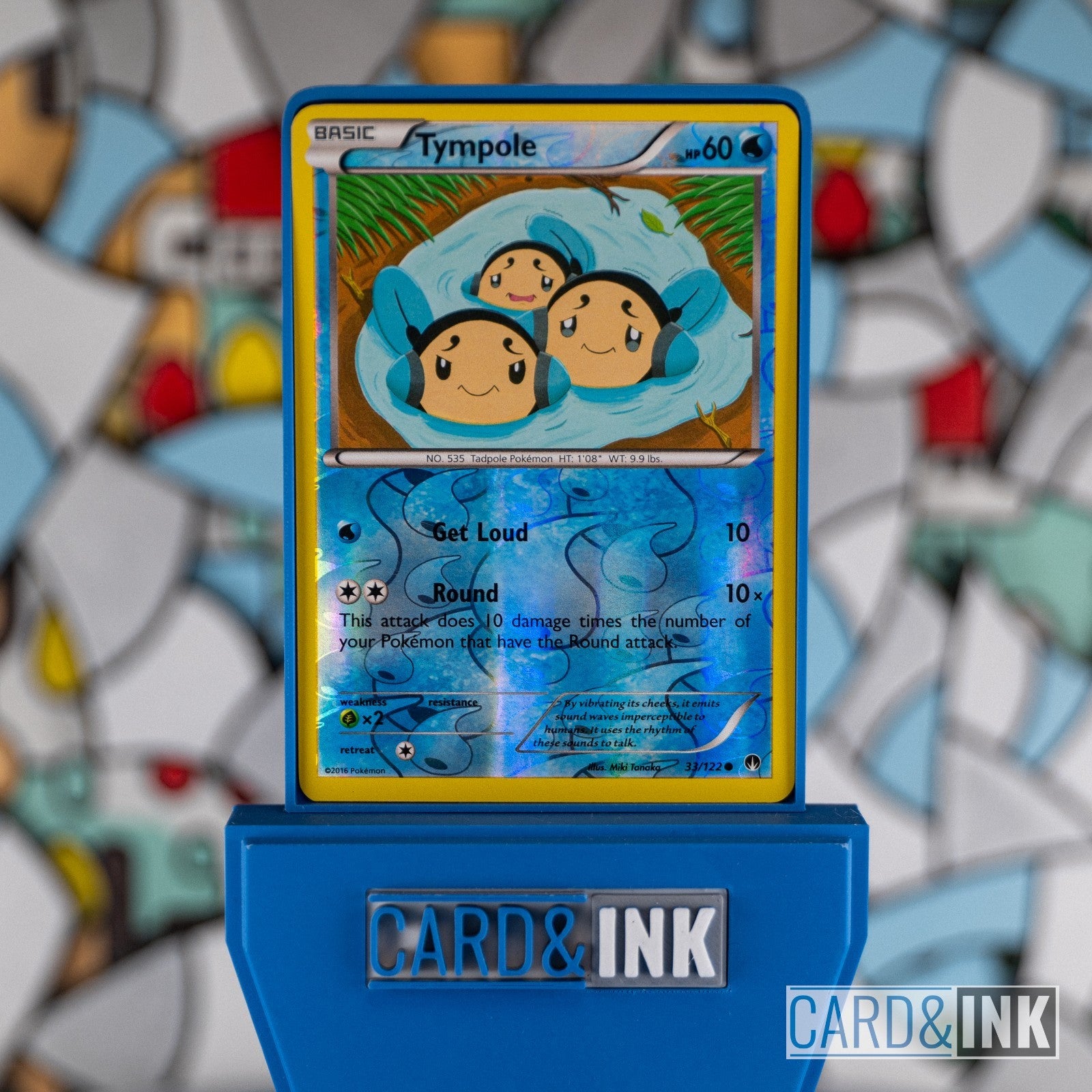Tympole Reverse Holo [33/122] BREAKpoint cardandink - CIL-000201