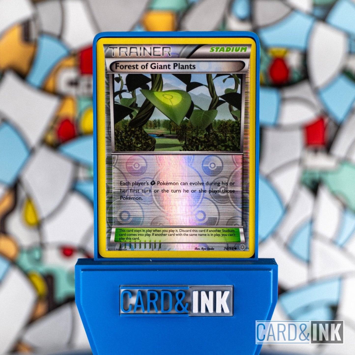 Forest of Giant Plants 74/98 Reverse Holo XY Ancient Origins Pokemon Card - CIL-000256