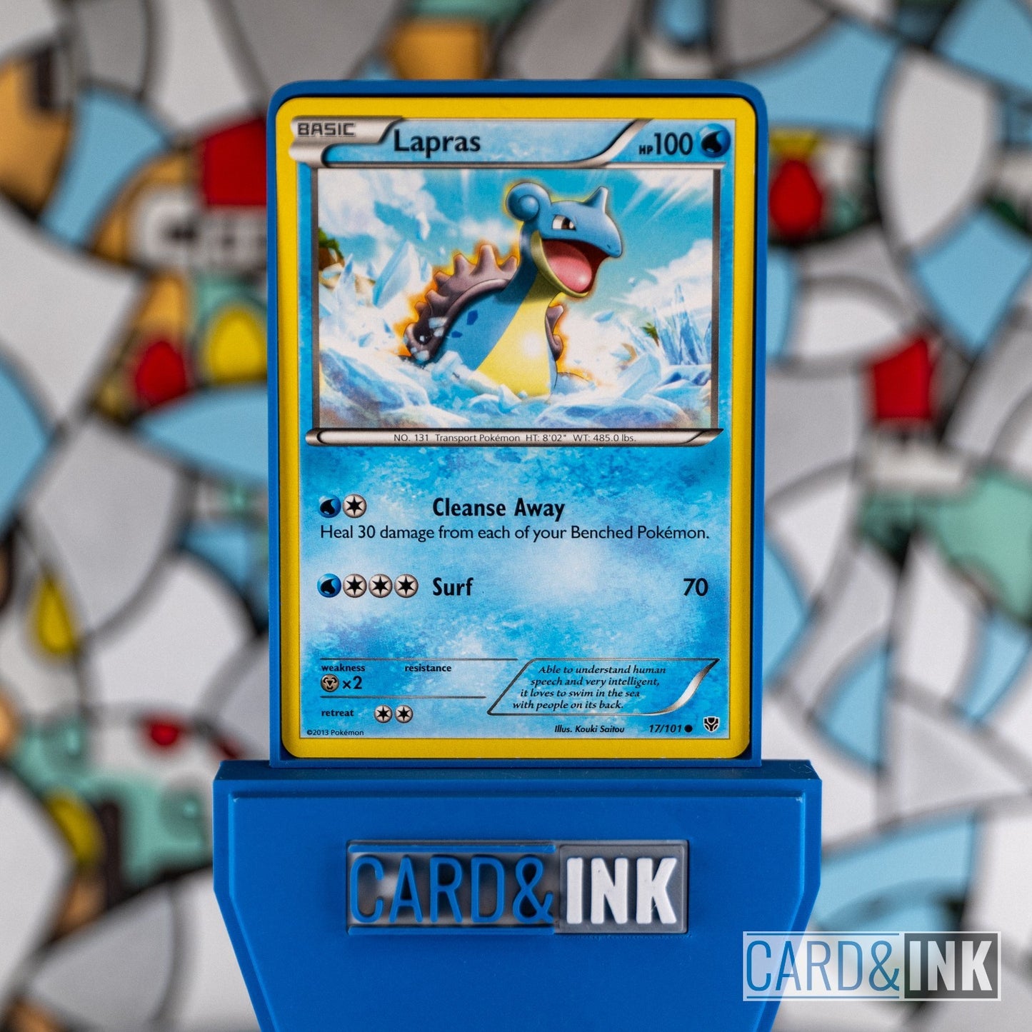 Lapras 17/101 Plasma Blast Pokemon Card LP - CIL-000353
