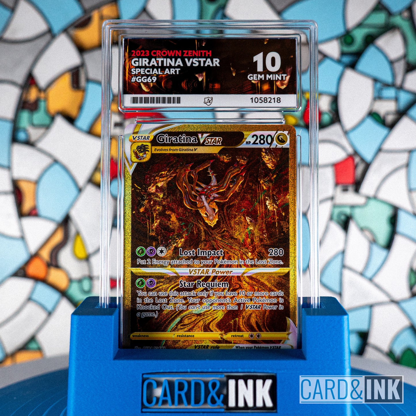 Giratina VSTAR GG69 Crown Zenith 2023 Pokemon ACE 10 - CIL-000495