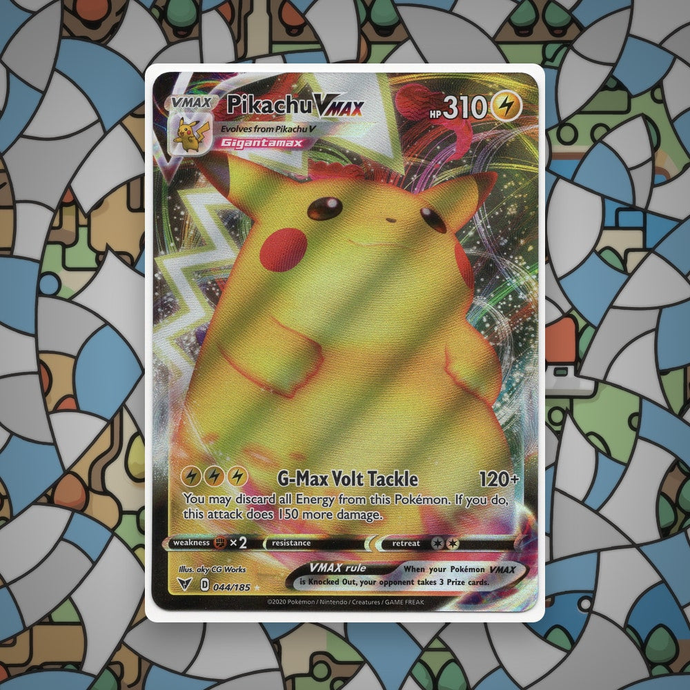 Pokemon Pikachu VMAX 044/185 Vivid Voltage Ultra Rare NM - CIL-000513
