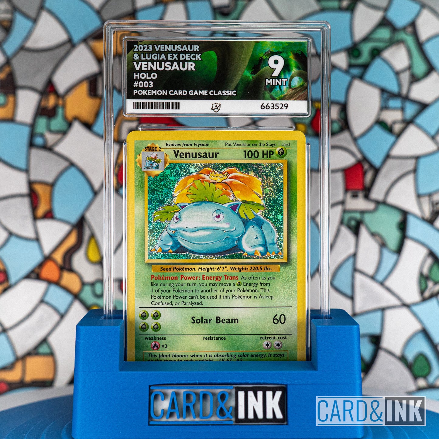 Venusaur 003 Pokemon Card Game Classic 2023 Holo ACE 9 - CIL-000472