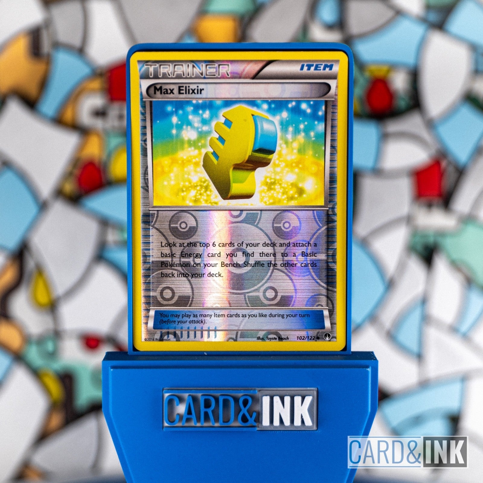 Max Elixir Reverse Holo [102/122] (XY BREAKpoint) - CIL-000029