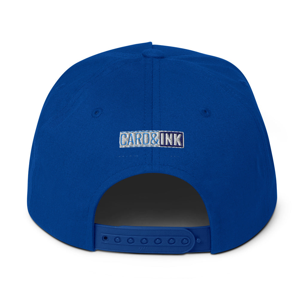 Card & Ink Kanto Cap back Printful mockup